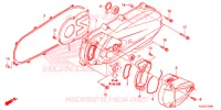 TAMPA LATERAL ESQUERDA para Honda CLICK 125 I RACING 2014