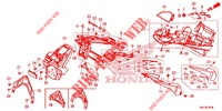 GUARDA LAMAS TRASEIRO para Honda CB 1000 R ABS 2020