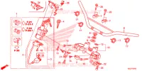 PUNHO GUIADOR/PONTE SUPERIOR para Honda CRF 250 L 2020