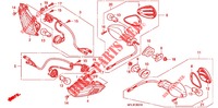 PISCA (CBR1000RR9,A,B/RA9,A,B) para Honda CBR 1000 RR FIREBLADE REPSOL 2011
