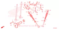 ARVORE CAMES/VALVULA  para Honda FOURTRAX 420 RANCHER 4X4 AT IRS EPS ESP 2021
