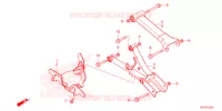BRACO TRASEIRO  para Honda FOURTRAX 420 RANCHER 4X4 AT IRS EPS ESP 2021