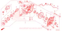 CARRETO FINAL TRASEIRO  para Honda FOURTRAX 420 RANCHER 4X4 AT IRS EPS ESP 2021