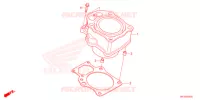 CILINDRO  para Honda FOURTRAX 420 RANCHER 4X4 AT IRS EPS ESP 2021