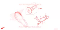 CORRENTE ARVORE CAMES/TENSOR  para Honda FOURTRAX 420 RANCHER 4X4 AT IRS EPS ESP 2021