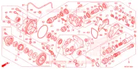 CARRETO FINAL FRENTE  para Honda FOURTRAX 420 RANCHER 4X4 AT IRS EPS ESP 2021
