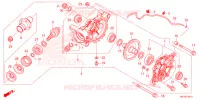 CARRETO FINAL TRASEIRO  para Honda FOURTRAX 420 RANCHER 4X4 AT IRS EPS ESP 2021