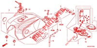 DEPOSITO COMBUSTIVEL/BOMBA COMBUSTIVEL  para Honda CB 1100 EX ABS 2014