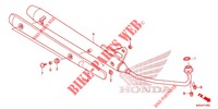 SILENCIADOR ESCAPE   para Honda NBC 110 2013