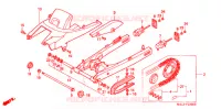 BRACO OSCILANTE   para Honda CBR 600 1997