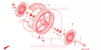 RODA FRENTE  para Honda CBR 600 1997