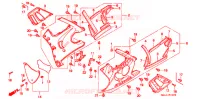 CARENAGEM INFERIOR  para Honda CBR 600 50HP 1997