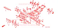 CORPO QUADRO   para Honda CBR 600 50HP 1997
