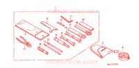 FERRAMENTAS  para Honda CBR 600 50HP 1997