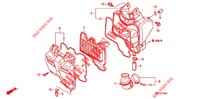 FILTRO AR  (2) para Honda XRM 125 SPOKED WHEELS, REAR BRAKE DISK 2011