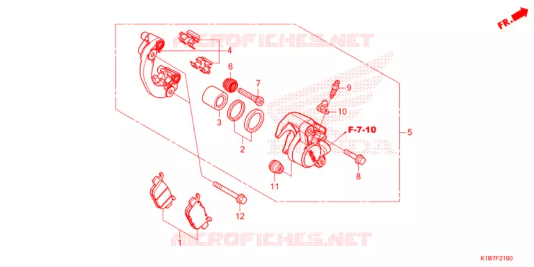 PINCA TRAVAO TRASEIRO   Honda SCOOTER 350 FORZA 2021  NSS350AM