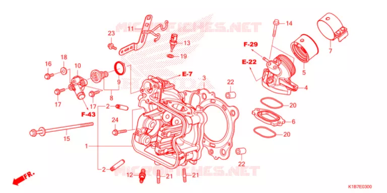 CABECA MOTOR   Honda SCOOTER 350 FORZA 2021  NSS350AM