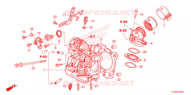 CABECA MOTOR   Honda SCOOTER 350 FORZA 2021  NSS350AM