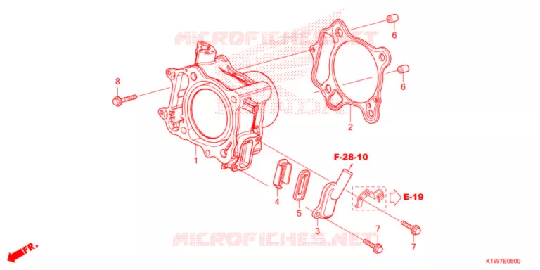 CILINDRO/VALVULA LAMELA  Honda SCOOTER 350 SH 2021  SH350AM