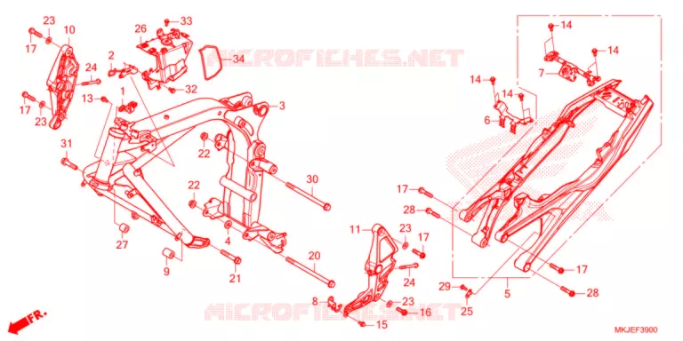 CORPO QUADRO   Honda MOTO 1000 CB 2021  CB1000RAM