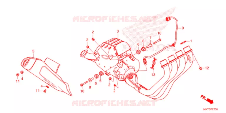 SILENCIADOR ESCAPE   Honda MOTO 650 CB 2021  CB650RAM