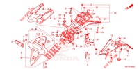 GUARDA LAMAS TRASEIRO  para Honda X ADV 750 -ED- 2021