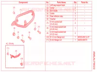     KIT,L SADDLE BAG SUPPORT para Honda REBEL 1100 2021