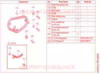     KIT,R SADDLE BAGSUPPORT para Honda REBEL 1100 2021