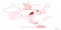 MARCA/FAIXA  para Honda REBEL 1100 2021
