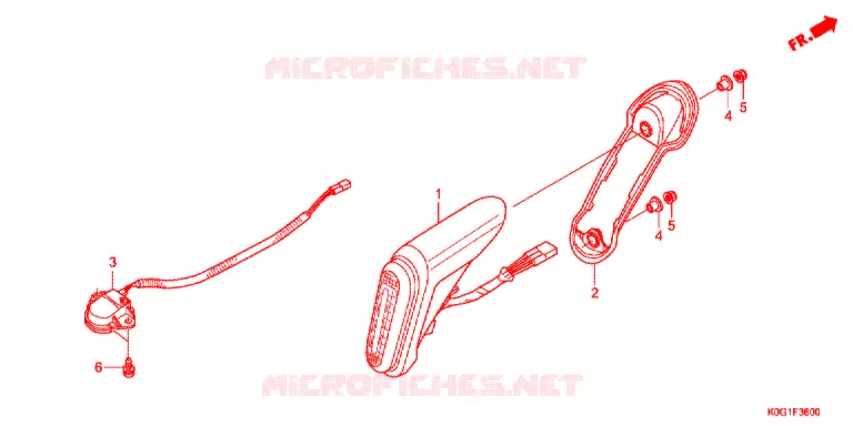 LUZ TRASEIRA/LUZ MATRICULA   Honda MOTO 125 CUB 2021  C125K