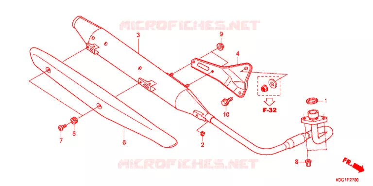 SILENCIADOR ESCAPE   Honda MOTO 125 CUB 2021  C125K