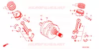 CAMBOTA/PISTAO   para Honda 700 DN01 2008
