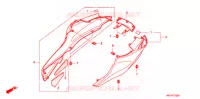 CARENAGEM TRASEIRA  para Honda 700 DN01 2008