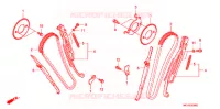 CORRENTE ARVORE CAMES/TENSOR   para Honda 700 DN01 2008