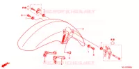 GUARDA LAMAS FRENTE   para Honda 700 DN01 2008