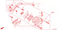 PINCA TRAVAO TRASEIRO   para Honda 700 DN01 2008