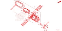 INSTRUMENTOS COMBINADOS (CFT125MRM/MSM/MRCM) para Honda XRM 125 DUAL SPORT X 2021