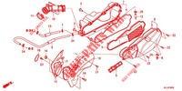 FILTRO AR  (NSC110C/S/CSF C) para Honda SPACY 110 CASTED WHEELS 2012