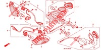 PISCA  (2) para Honda CBR 1000 RR REPSOL 2011