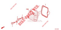 TAMPA CABECA MOTOR   para Honda BEAT 110 PGMFI CBS, ISS 2020