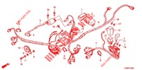 CABLAGEM   para Honda DASH 110 SPOKED WHEELS 2012