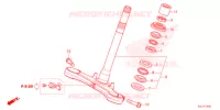 COLUNA DIRECCAO para Honda ADV 350 HSVCS SANS TOP CASE 2022
