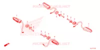 PISCA para Honda ADV 350 HSVCS SANS TOP CASE 2022