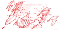 CARENAGEM LATERAL para Honda ADV 350 HSVCS WITH TOP CASE 2022
