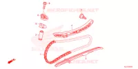 CORRENTE ARVORE CAMES para Honda ADV 350 HSVCS WITH TOP CASE 2022