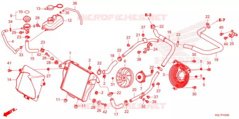 RADIADOR Honda SCOOTER 350 ADV 2022  ADV350AN
