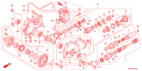 CARRETO FINAL FRENTE para Honda FOURTRAX 520 FOREMAN RUBICON 4X4 EPS 2021