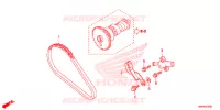 CORRENTE ARVORE CAMES/TENSOR para Honda FOURTRAX 520 FOREMAN RUBICON 4X4 EPS 2021