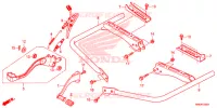 PEDAL/POUSA PES para Honda FOURTRAX 520 FOREMAN RUBICON 4X4 EPS 2021