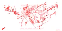 TAMPA CARTER FRENTE para Honda FOURTRAX 520 FOREMAN RUBICON 4X4 EPS 2021